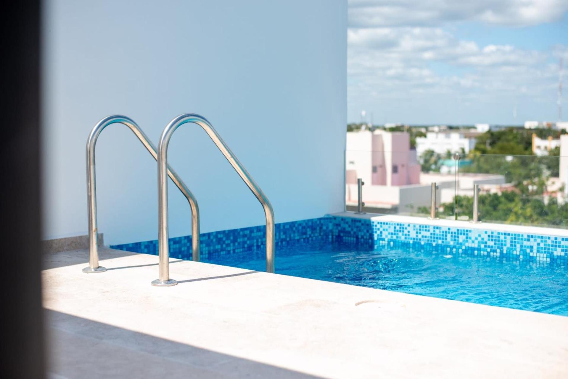 Appartement Serenity In The Sky - Studio With Rooftop And Plunge Pool à Tulum Extérieur photo