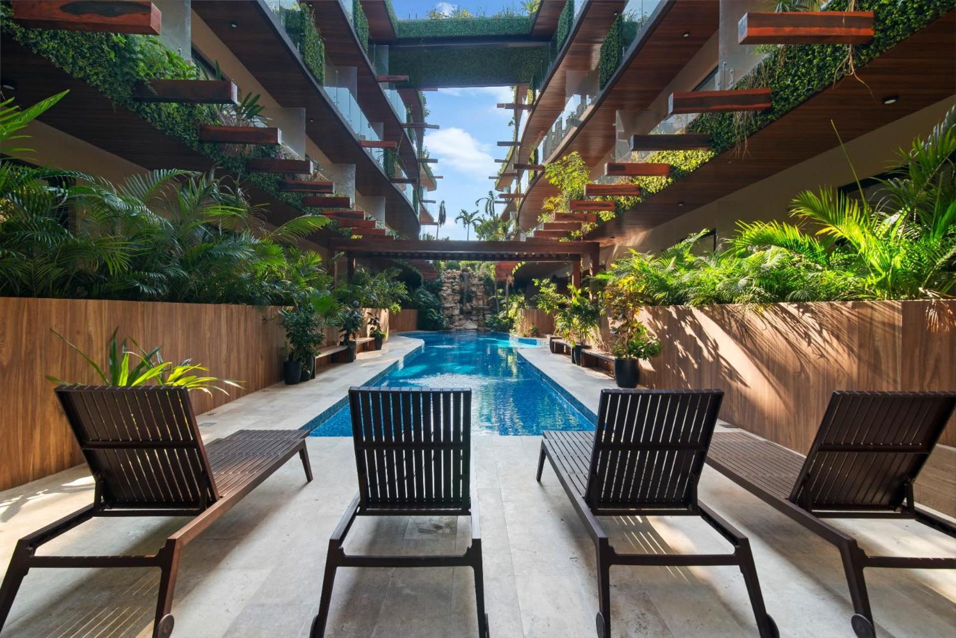 Appartement Serenity In The Sky - Studio With Rooftop And Plunge Pool à Tulum Extérieur photo